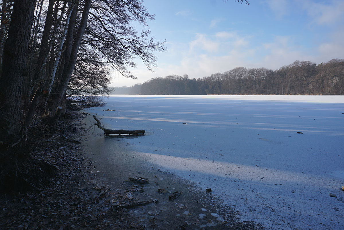 Raureife Wanderung von Blankenfelde zum Rangsdorfer See Wandern nahe Berlin: Raureife Wanderung von Blankenfelde zum Rangsdorfer See