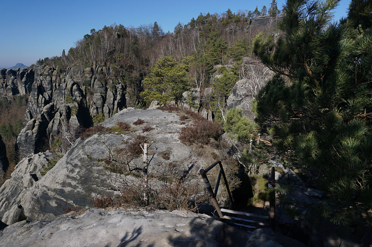 Wandern in der Sächsischen Schweiz: Carolafelsen und Schrammsteine ab Schmilka
