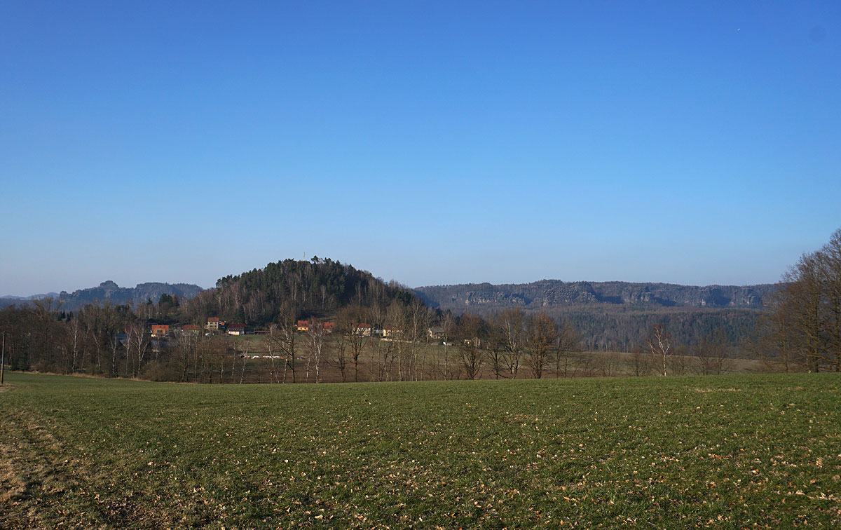 Wandern in der Sächsischen Schweiz: auf die Kaiserkrone und um den Zirkelstein bei Schöna