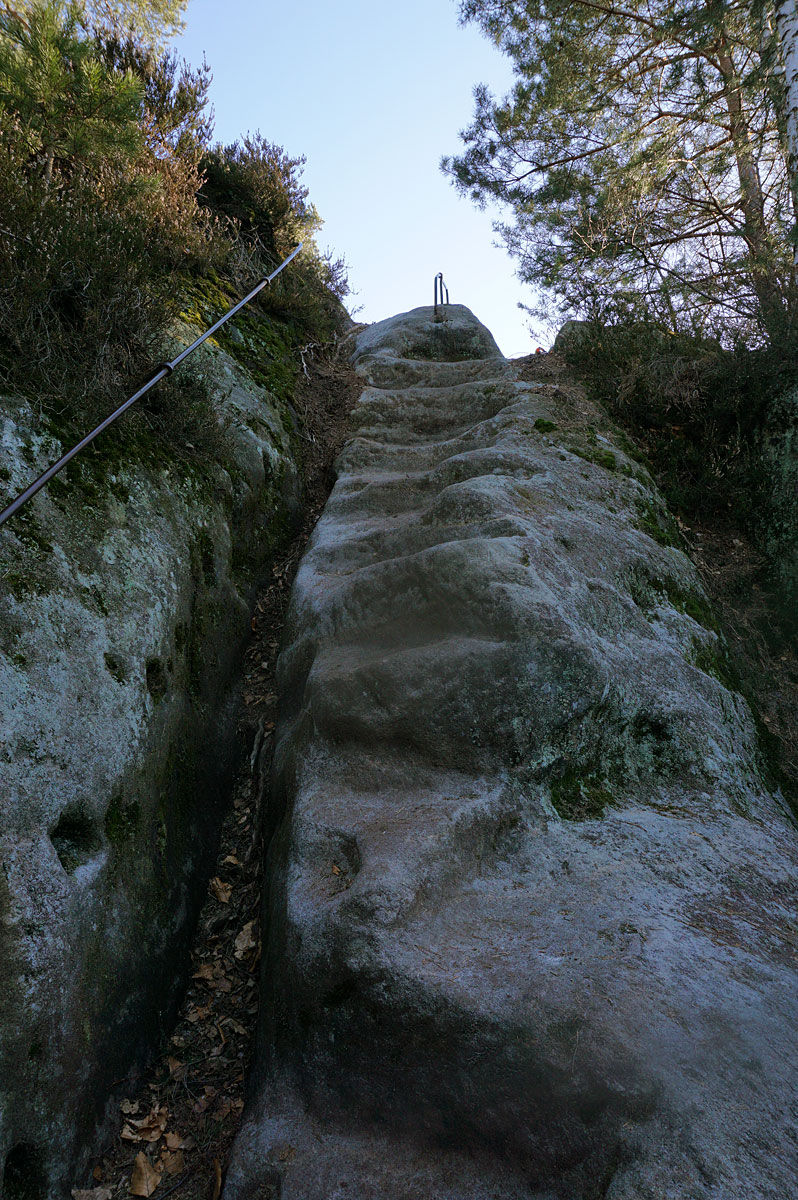 Wandern in der Sächsischen Schweiz: Carolafelsen und Schrammsteine ab Schmilka