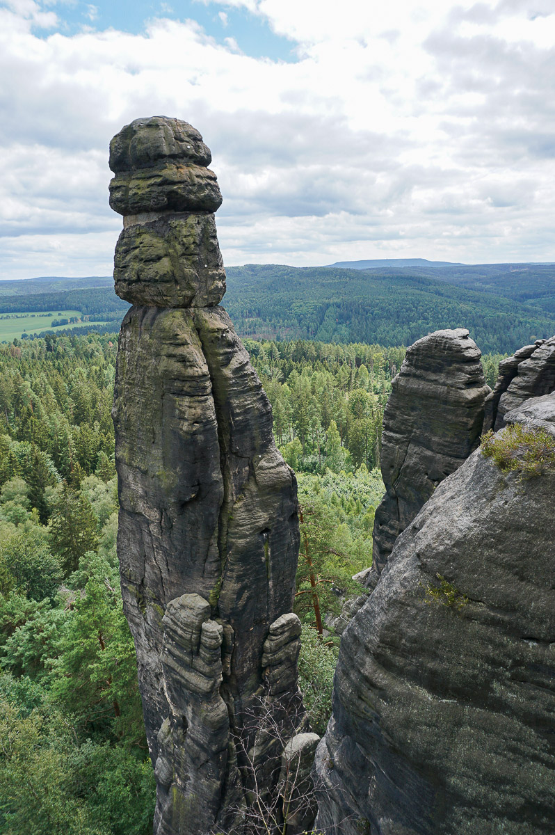 Wandern in der Sächsischen Schweiz: Pfaffenstein