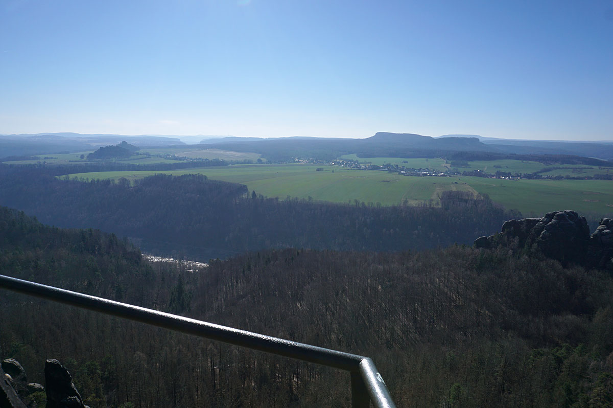 Wandern in der Sächsischen Schweiz: Carolafelsen und Schrammsteine ab Schmilka