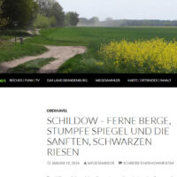 Screenshot Blog Wegesammler Brandenburg